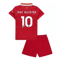 Liverpool Alexis Mac Allister #10 Heimtrikotsatz Kinder 2024-25 Kurzarm (+ Kurze Hosen)